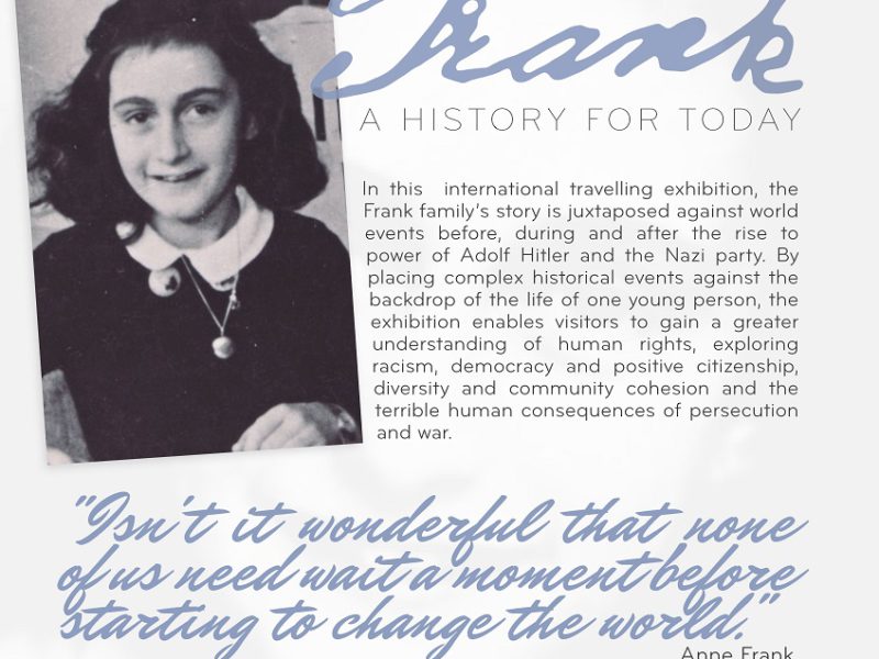 Ann Frank Exhibition CTHGC
